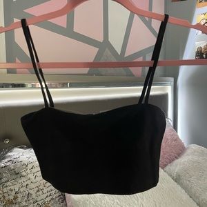 black top with spaghetti straps from h&m brand new !